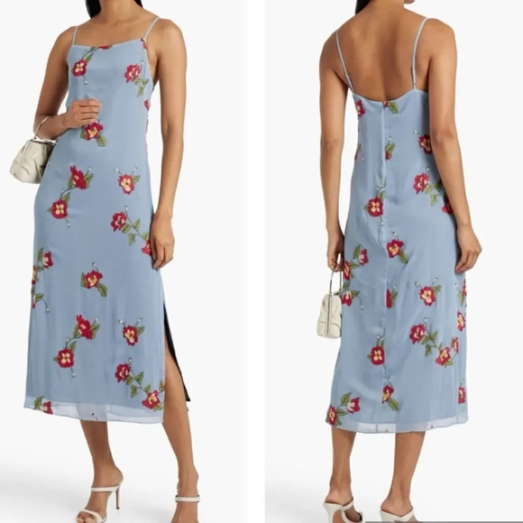 NWT Rag & Bone joelene floral slip dress size 00 women’s - Picture 1 of 8